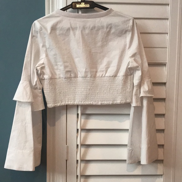 Hilary Macmillan Cropped Blouse - Picture 6 of 7